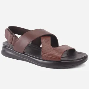 Mens "Rayan" Leather Comfy Casual Sandals
