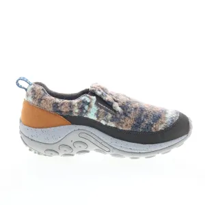 Merrell Jungle Moc Snug J006054 Womens Brown Canvas Clog Flats Shoes
