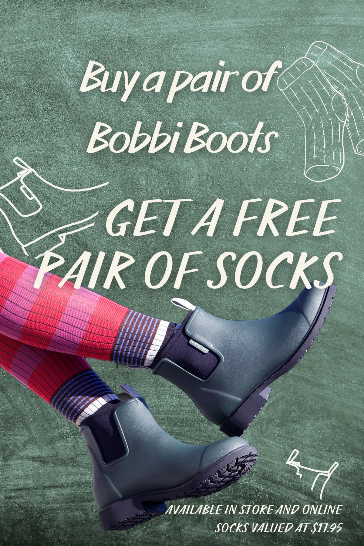 Merry People Bobbi Gumboots/Rainboots - Dark Cherry