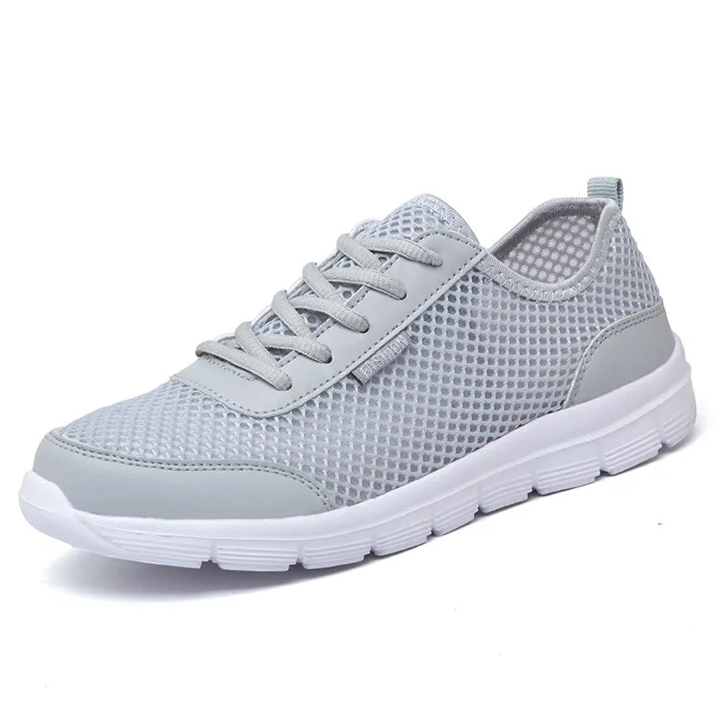 Mesh light men's sports casual shoes