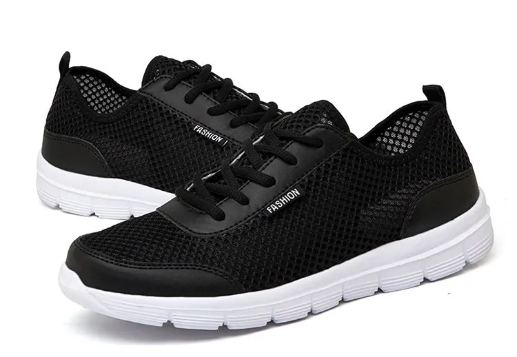 Mesh light men's sports casual shoes