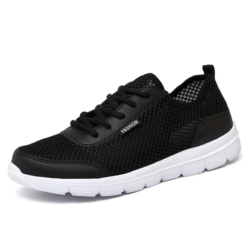 Mesh light men's sports casual shoes