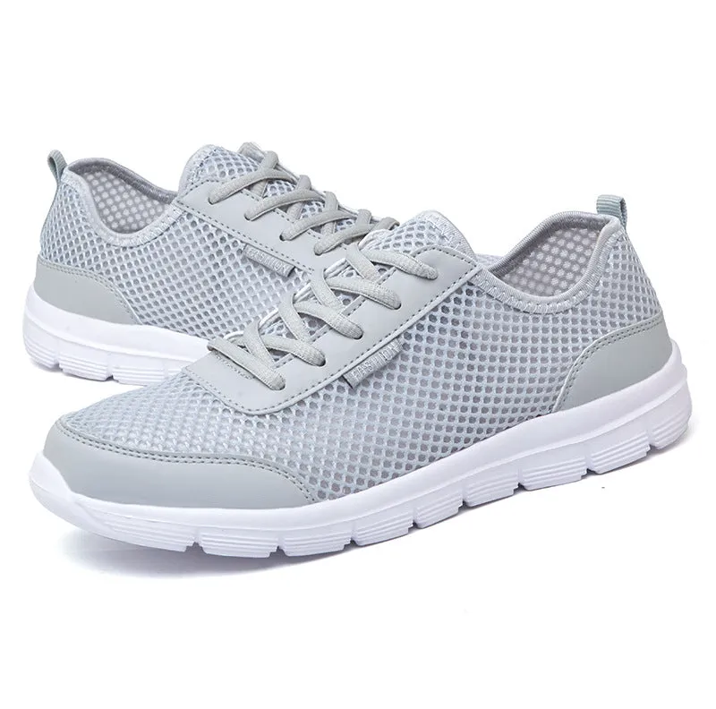 Mesh light men's sports casual shoes