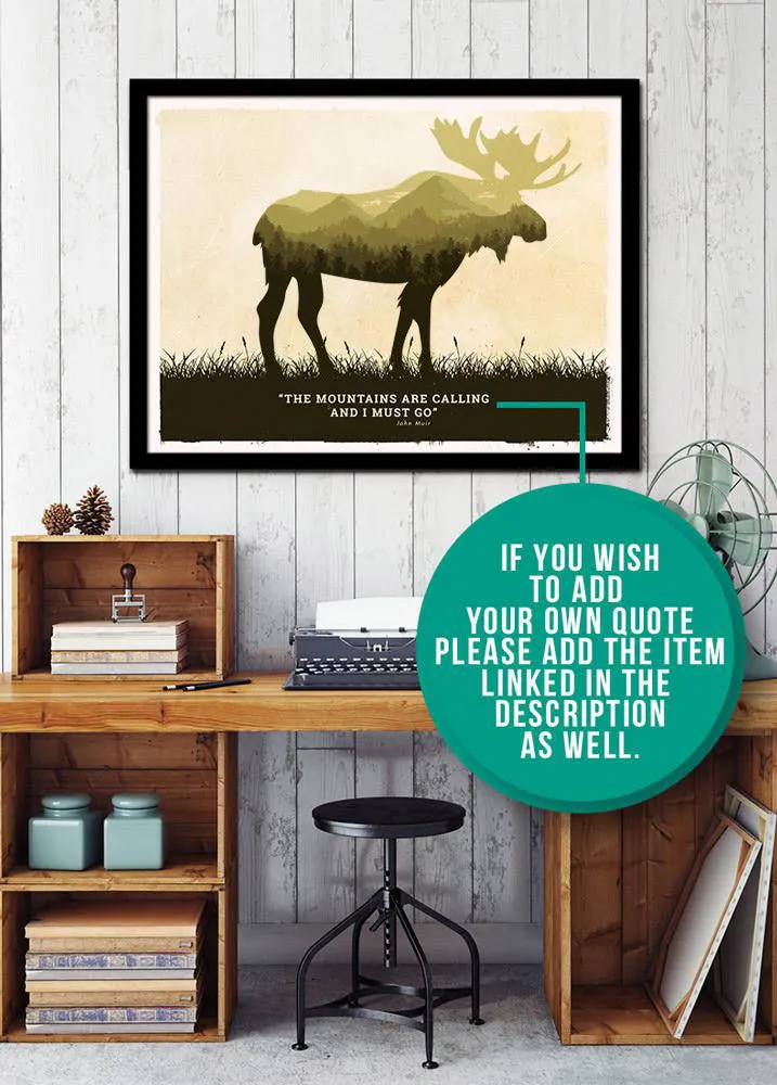 Moose Poster