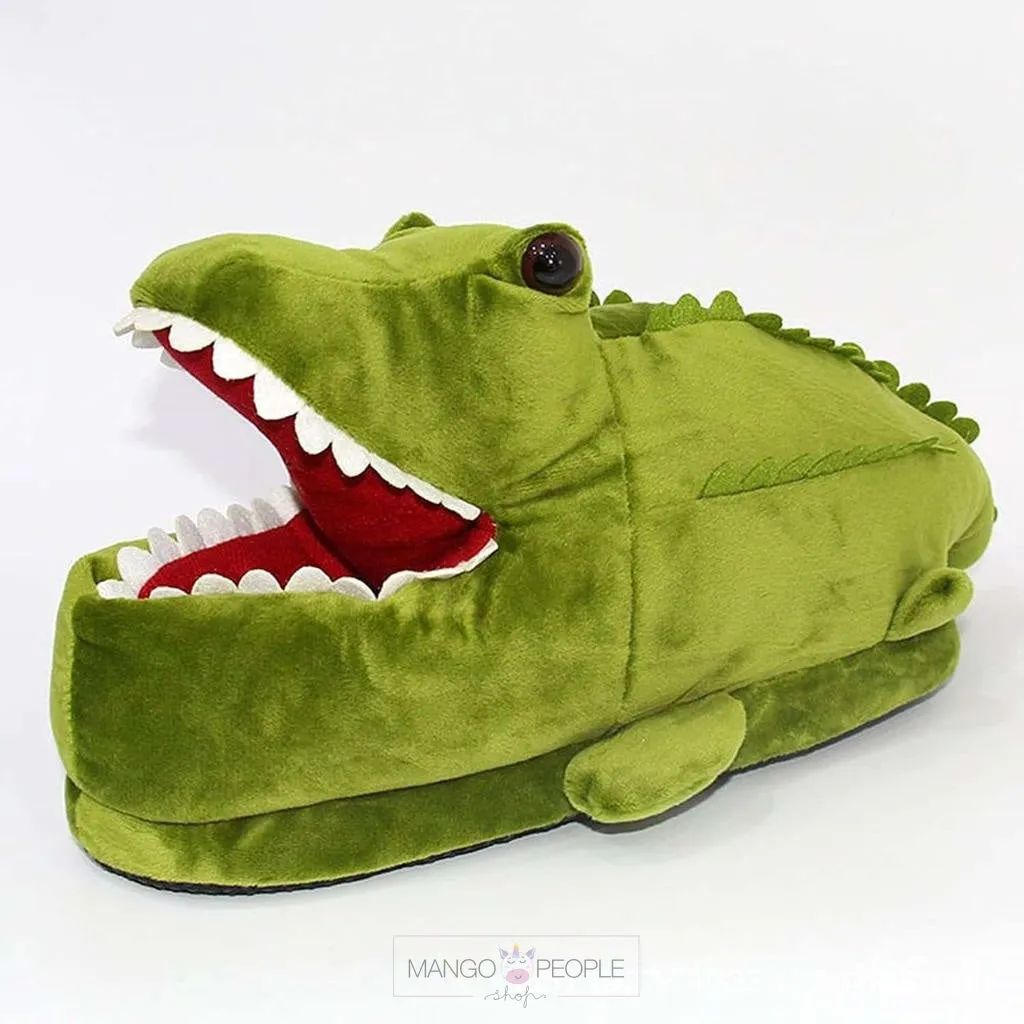 Mr Croc Plush Slippers