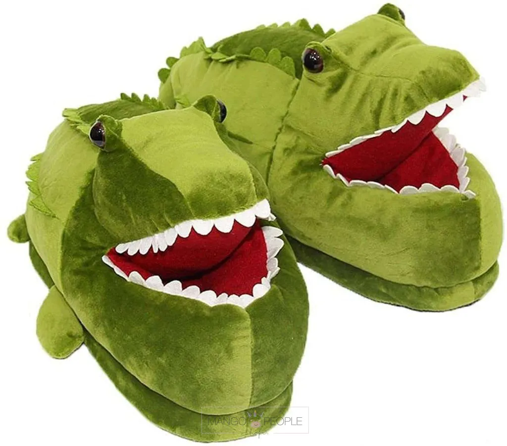 Mr Croc Plush Slippers