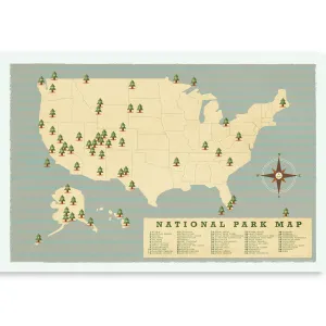 National Park Checklist