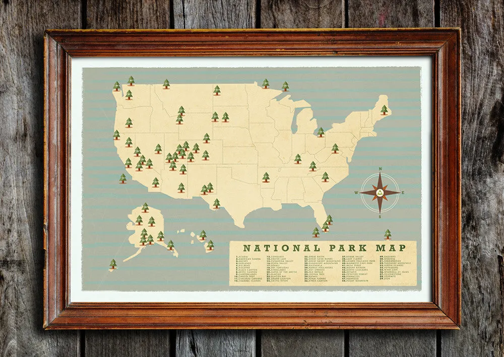National Park Checklist