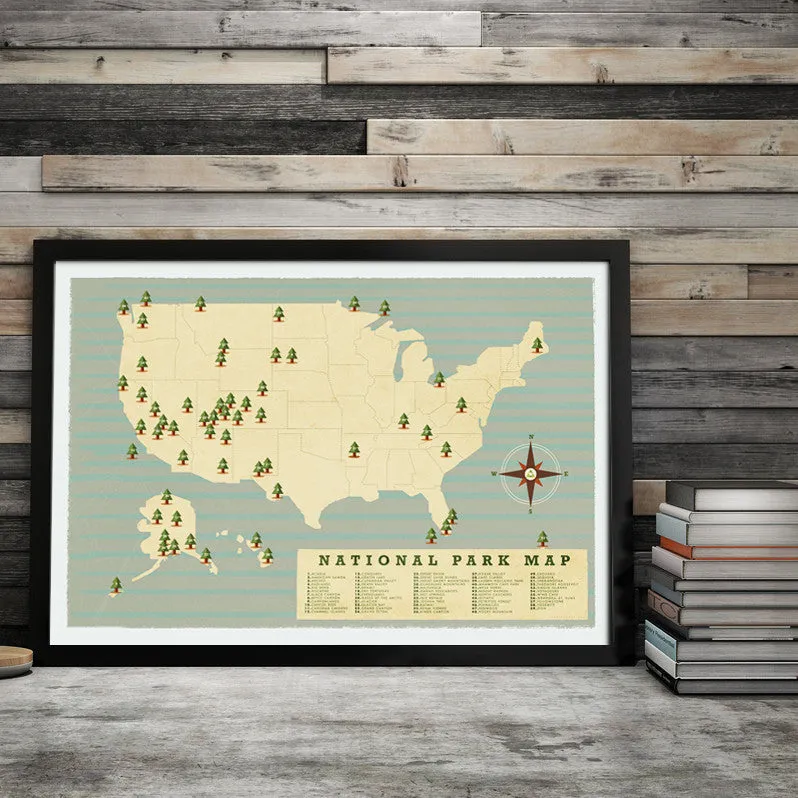 National Park Checklist