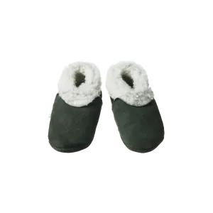 Nature Baby Lambskin Booties Thyme
