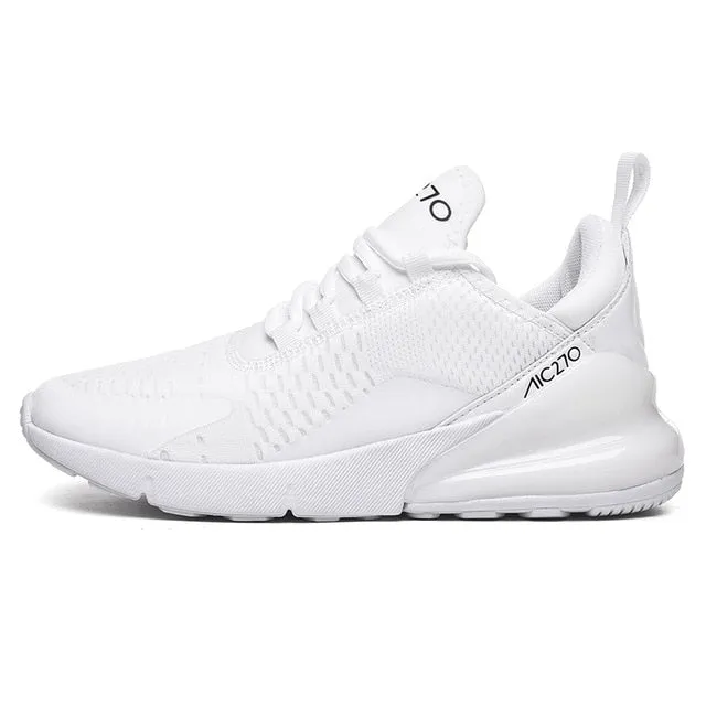 New Arrival Air Cushion Men Sneakers High Tech Damping Flyknit Breathable Men Casual Shoes Women Fashion Zapatillas de Hombre
