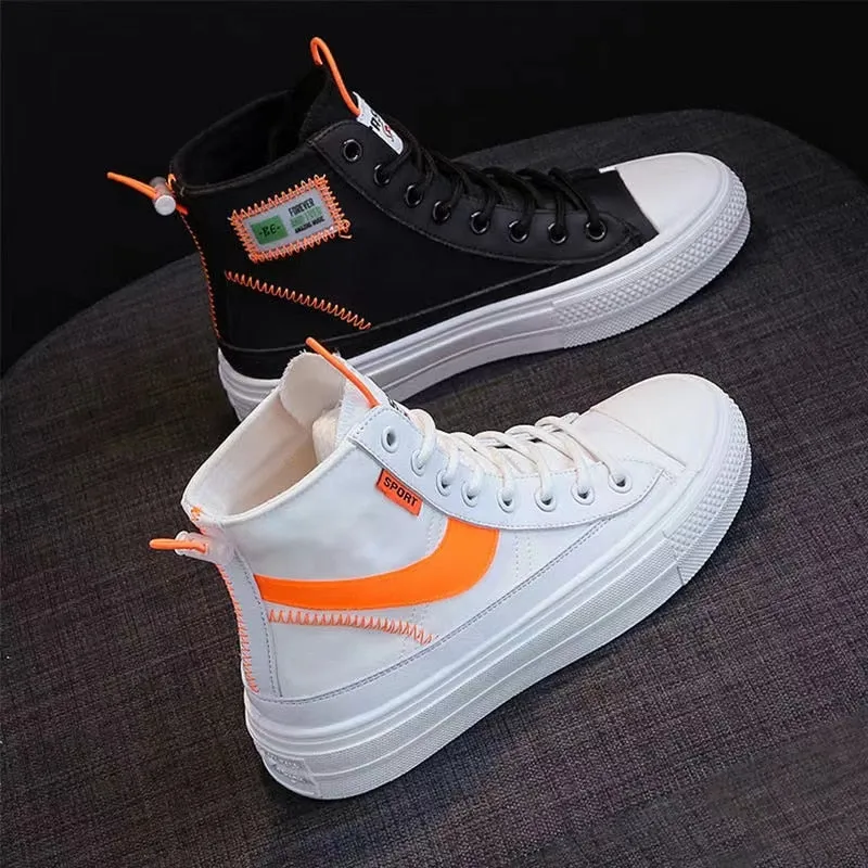 New Spring Sneakers Women Summer Canvas Platform Shoes
