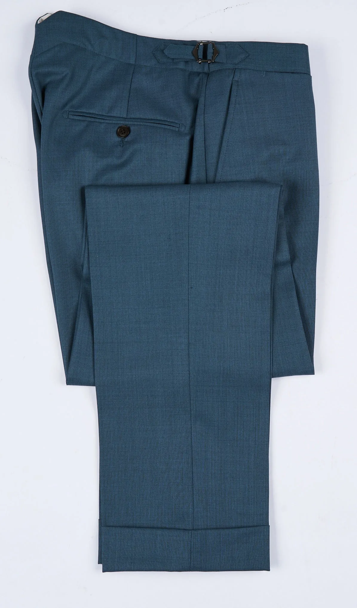 New Suitsupply JORT Mid Blue Pure Wool Super 150s Full Canvas Suit - Size 36R, 38R, 40R
