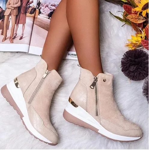 Niamh Chic Ankle Boots | Elegant Versatile Footwear for Day to Evening Style | Comfortable, Durable, Trendy