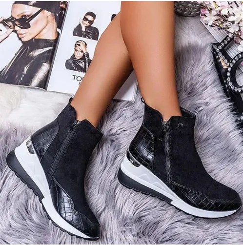 Niamh Chic Ankle Boots | Elegant Versatile Footwear for Day to Evening Style | Comfortable, Durable, Trendy