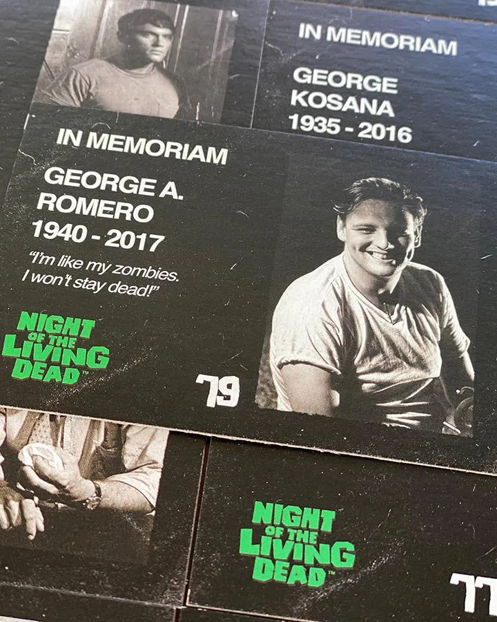 Night of the Living Dead Trading Cards - Factory Box