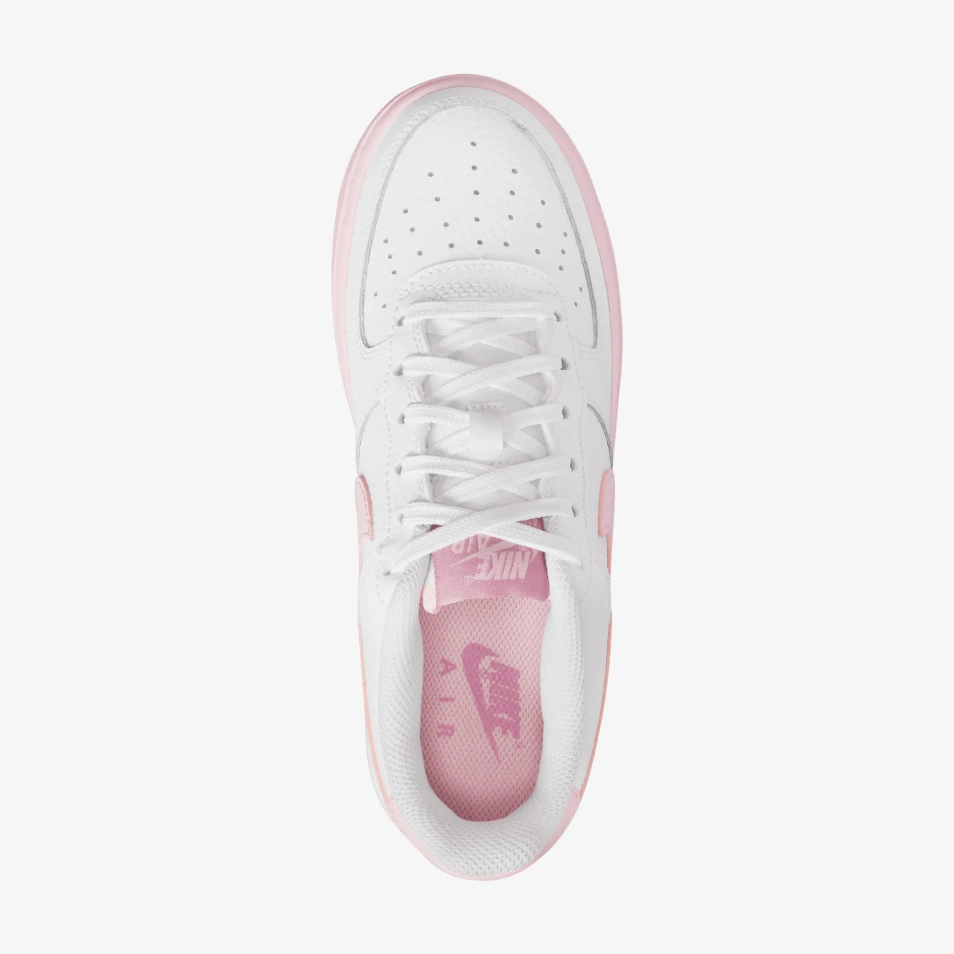 Nike | AIR FORCE 1 LOW  { WHITE / PINK