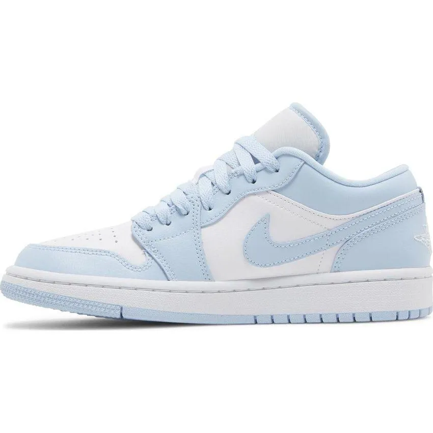 Nike Air Jordan 1 Low 'Ice Blue / Aluminum' WMNS