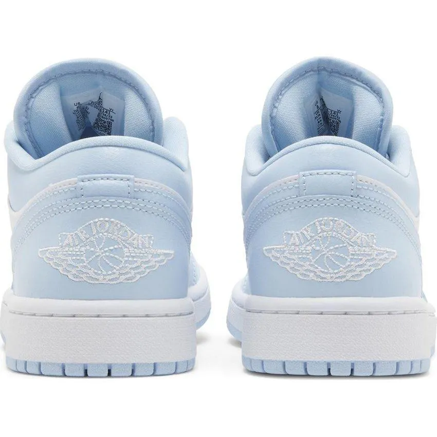 Nike Air Jordan 1 Low 'Ice Blue / Aluminum' WMNS