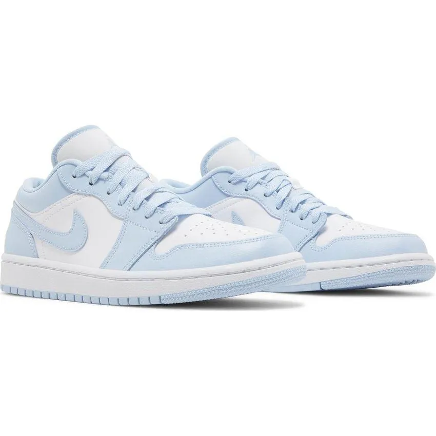 Nike Air Jordan 1 Low 'Ice Blue / Aluminum' WMNS
