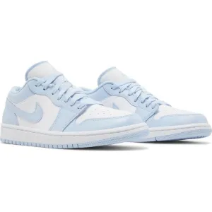 Nike Air Jordan 1 Low 'Ice Blue / Aluminum' WMNS