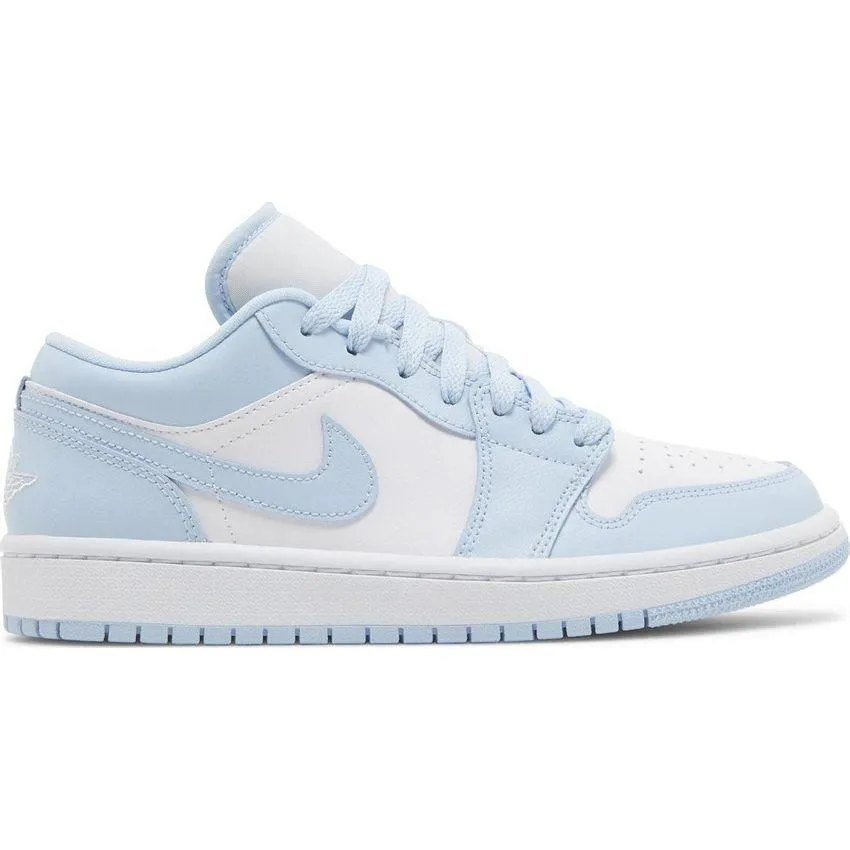 Nike Air Jordan 1 Low 'Ice Blue / Aluminum' WMNS