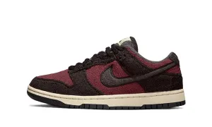 Nike Dunk Low SE Fleece Pack Burgundy Crush