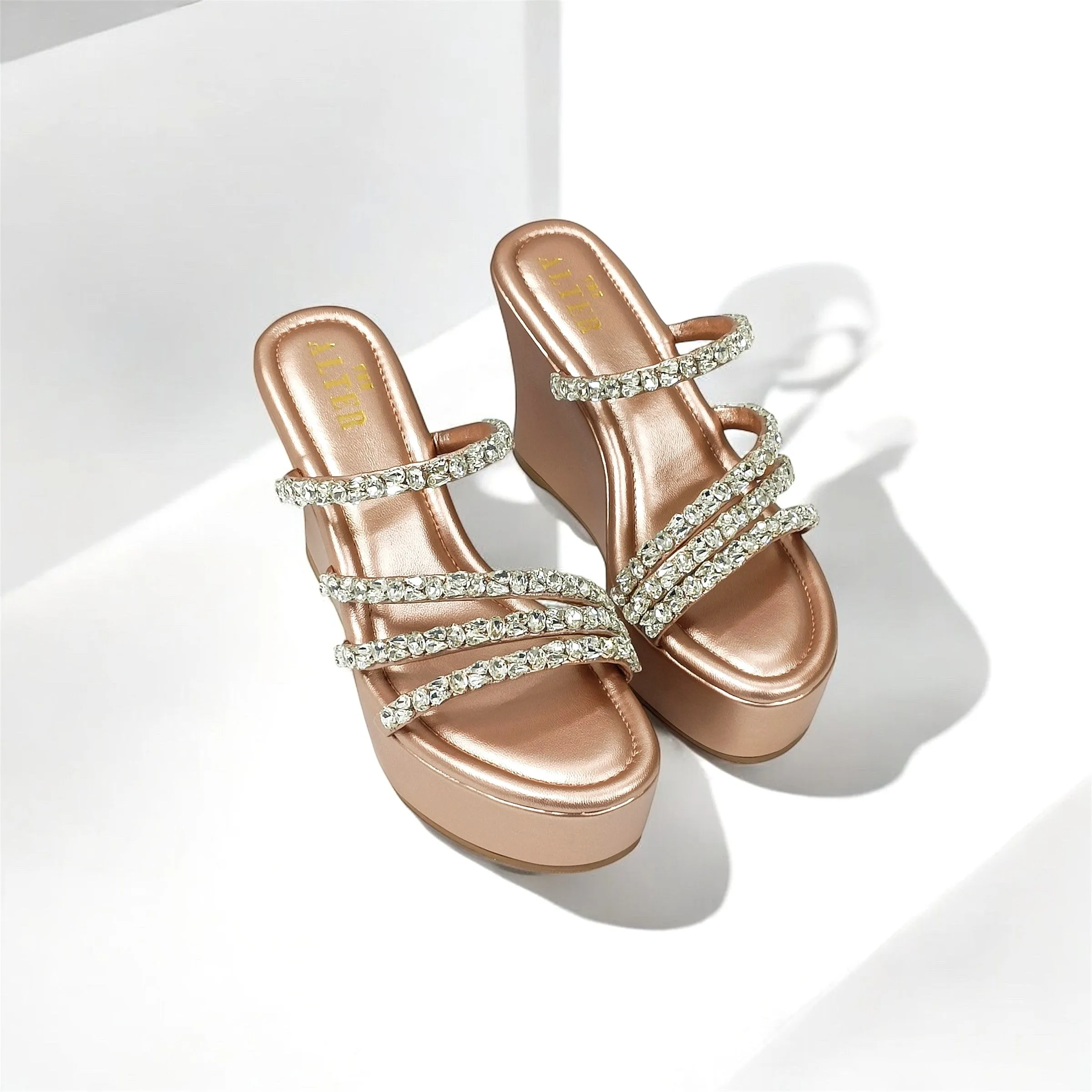 Norah Embellished Wedges