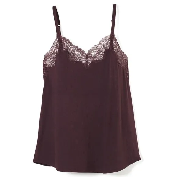 NWT Soma COOL NIGHTS Rib Cami   Crop Pants Pajama Set