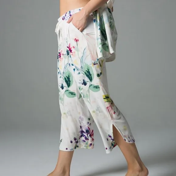 NWT Soma COOL NIGHTS Rib Cami   Crop Pants Pajama Set