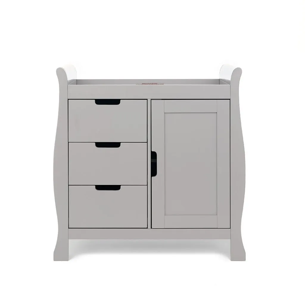 OBABY Stamford Luxe 3 Piece Room Set - Warm Grey