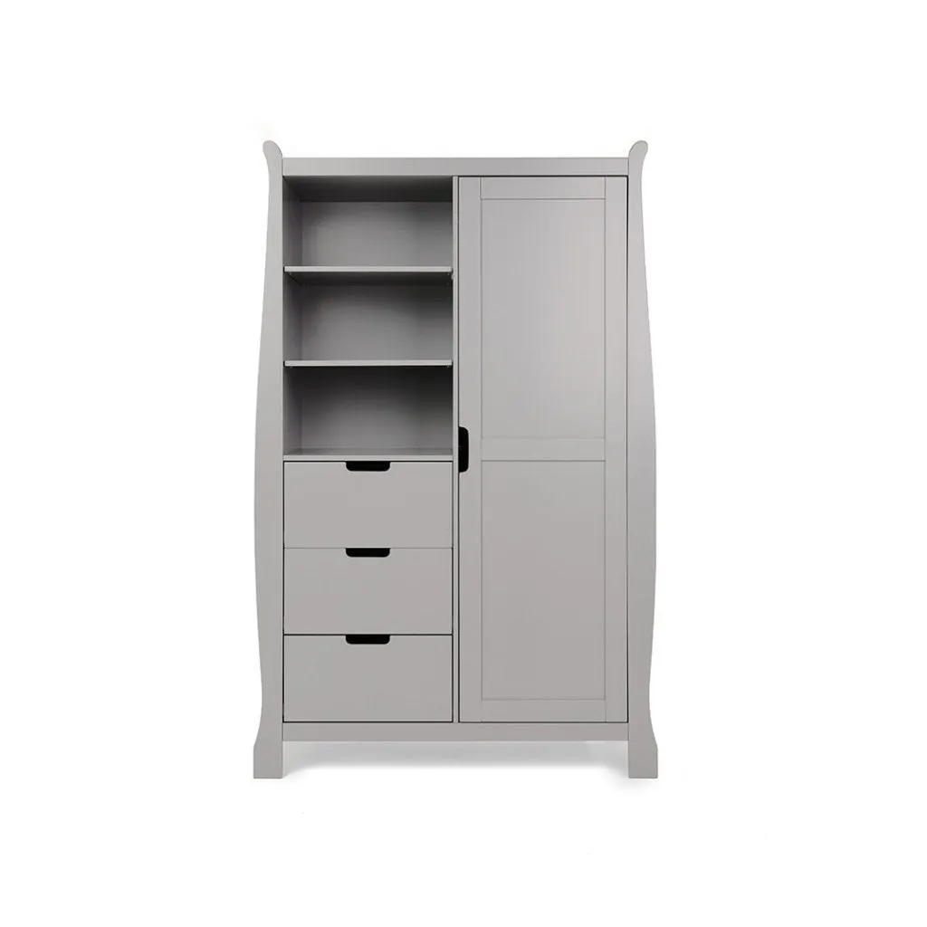 OBABY Stamford Luxe 3 Piece Room Set - Warm Grey