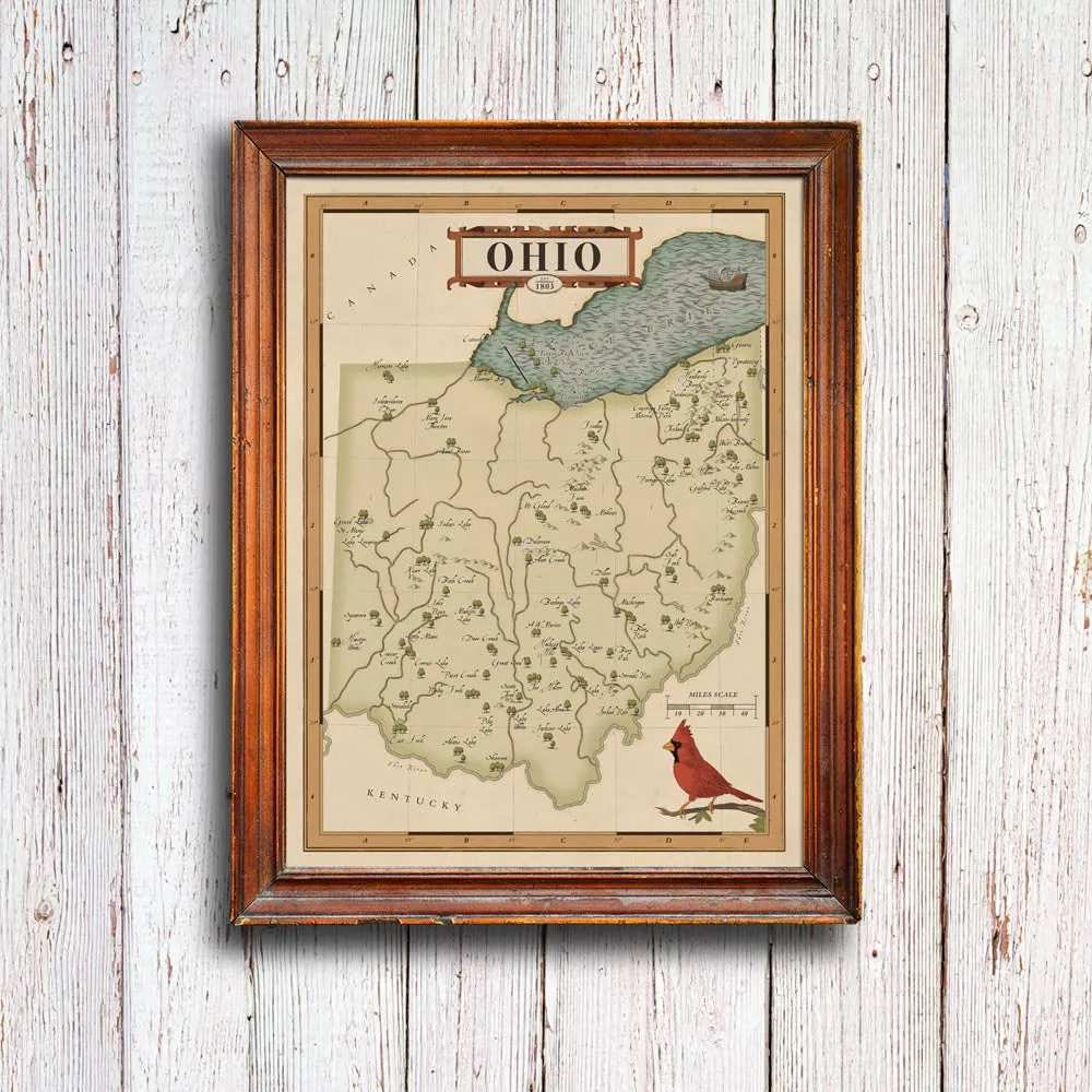 Ohio State Parks Map