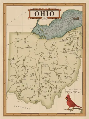 Ohio State Parks Map