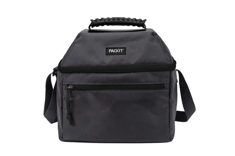 PackIt Freezable 9 Can Skylight Cooler, Charcoal