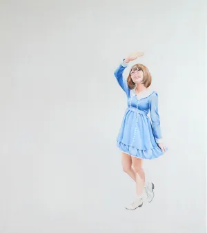 Painting by Kimiko Chikuma : "Next Door" - 91×72cm
