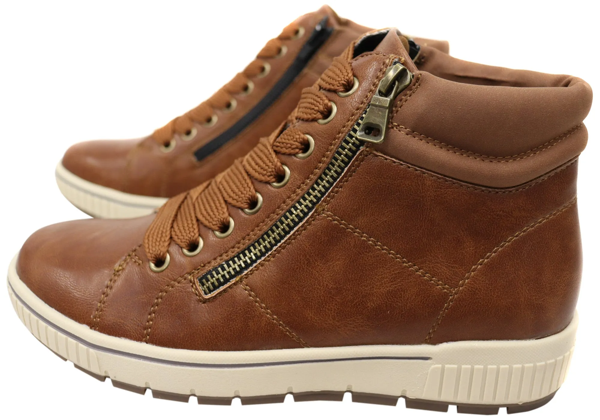 Panache Sandie Womens Comfortable Lace Up Ankle Boots