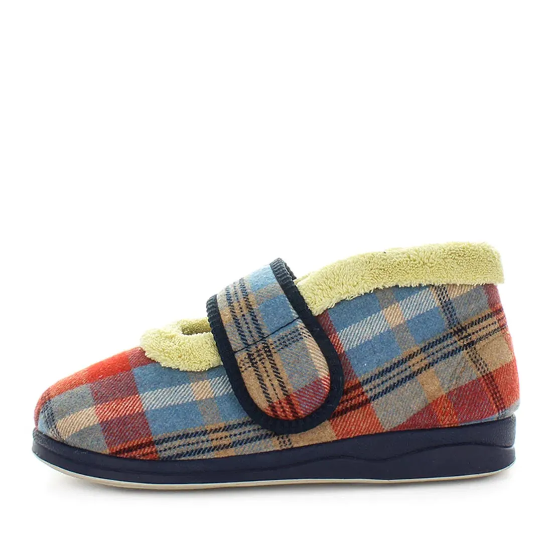 Panda Slippers - Emee - Multi Check
