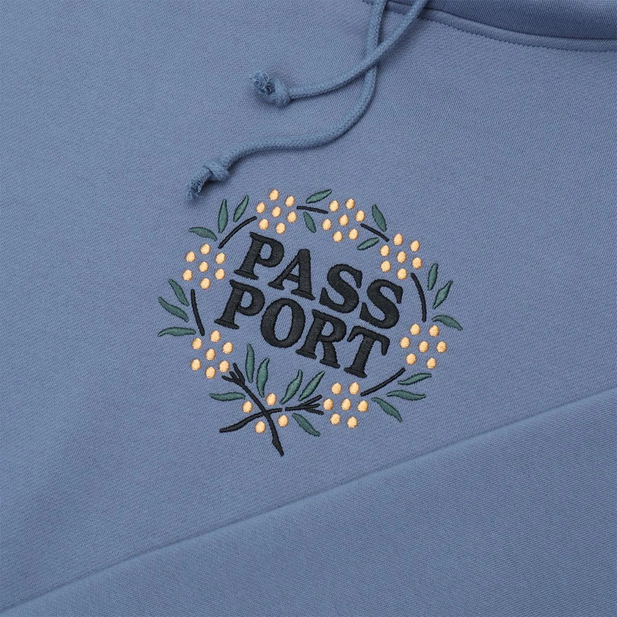 Pass~Port - Wattle Hoodie Washed Out Blue