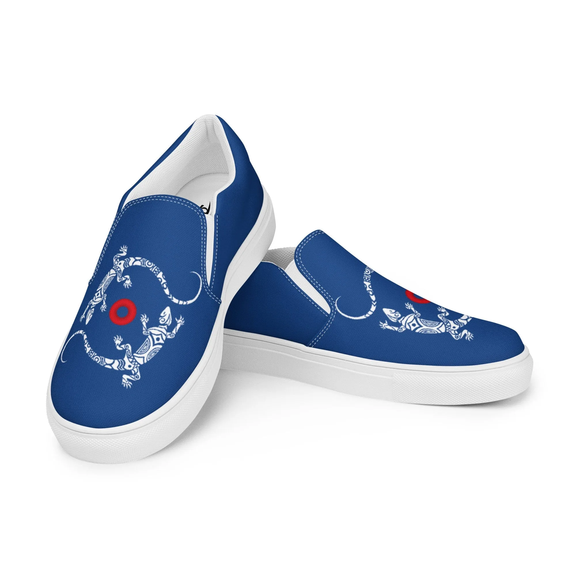 Phish Lizard Shoes | Women’s Slip-On Canvas Shoes | Land of Lizards | Phish Lover Gift | Phish Concert Merch | Phish Accessories