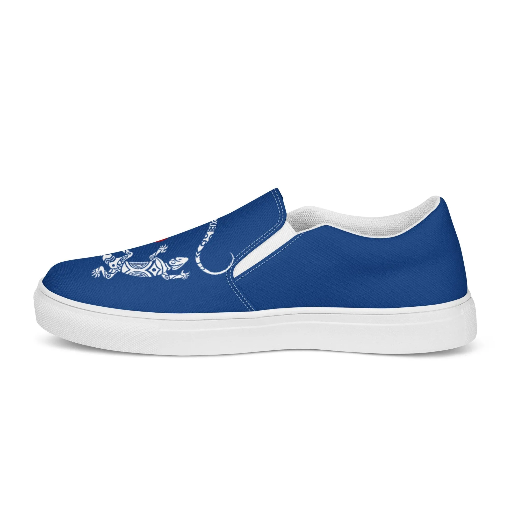 Phish Lizard Shoes | Women’s Slip-On Canvas Shoes | Land of Lizards | Phish Lover Gift | Phish Concert Merch | Phish Accessories