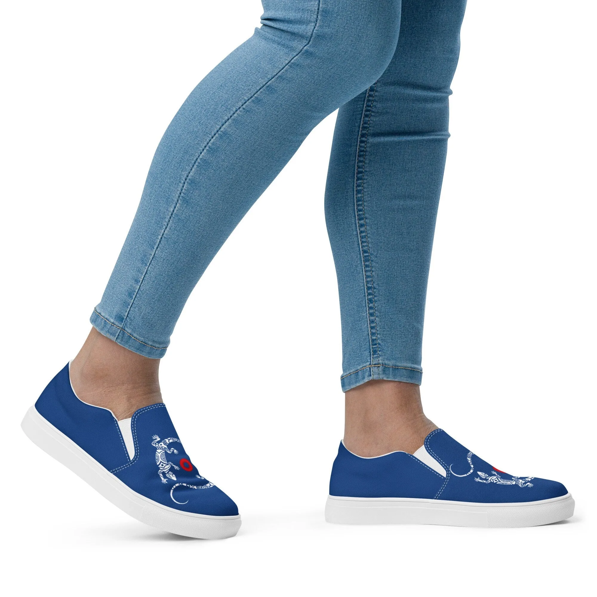 Phish Lizard Shoes | Women’s Slip-On Canvas Shoes | Land of Lizards | Phish Lover Gift | Phish Concert Merch | Phish Accessories