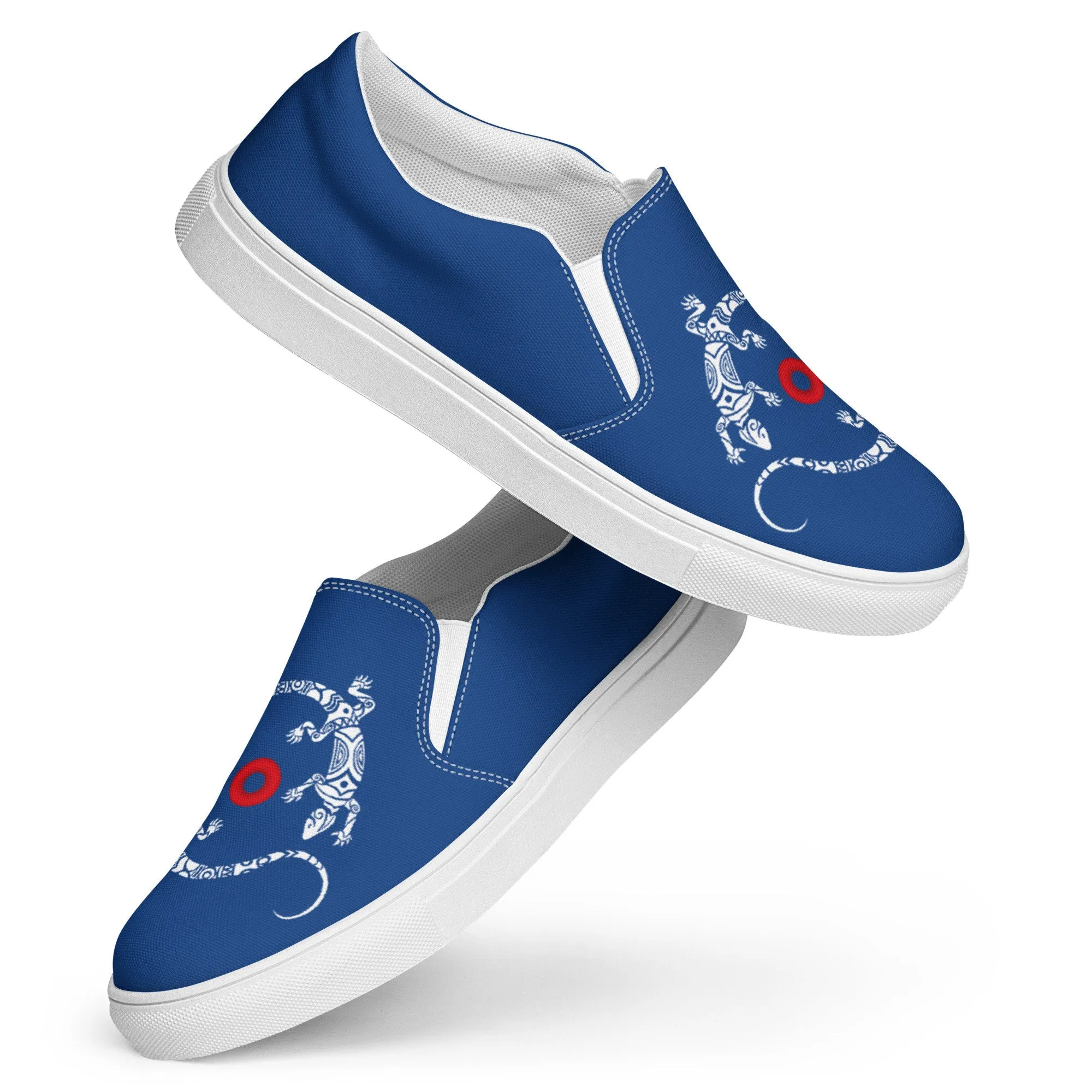 Phish Lizard Shoes | Women’s Slip-On Canvas Shoes | Land of Lizards | Phish Lover Gift | Phish Concert Merch | Phish Accessories