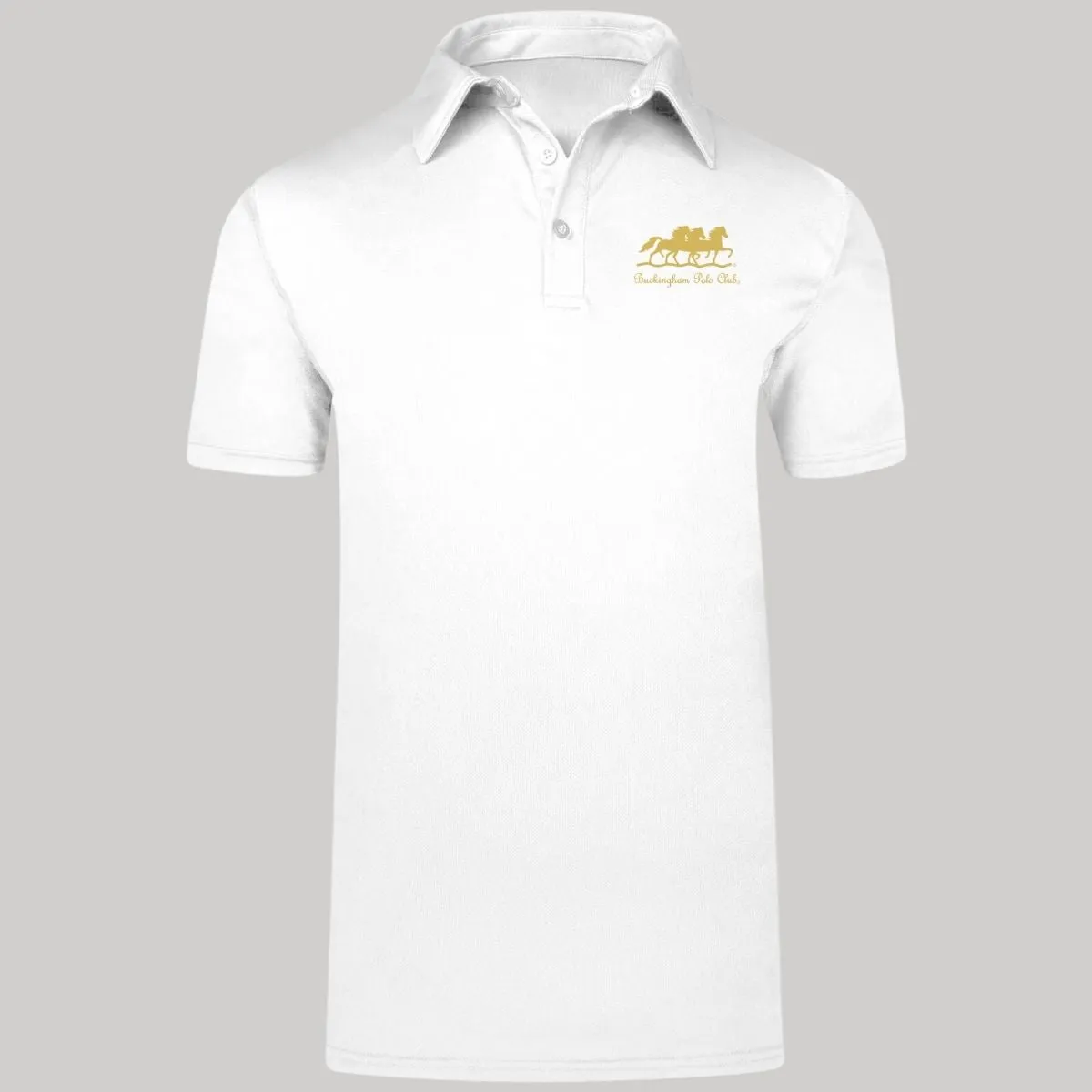 Playera Deportiva Hombre Tipo Polo  Buckingham Polo Club Caballos