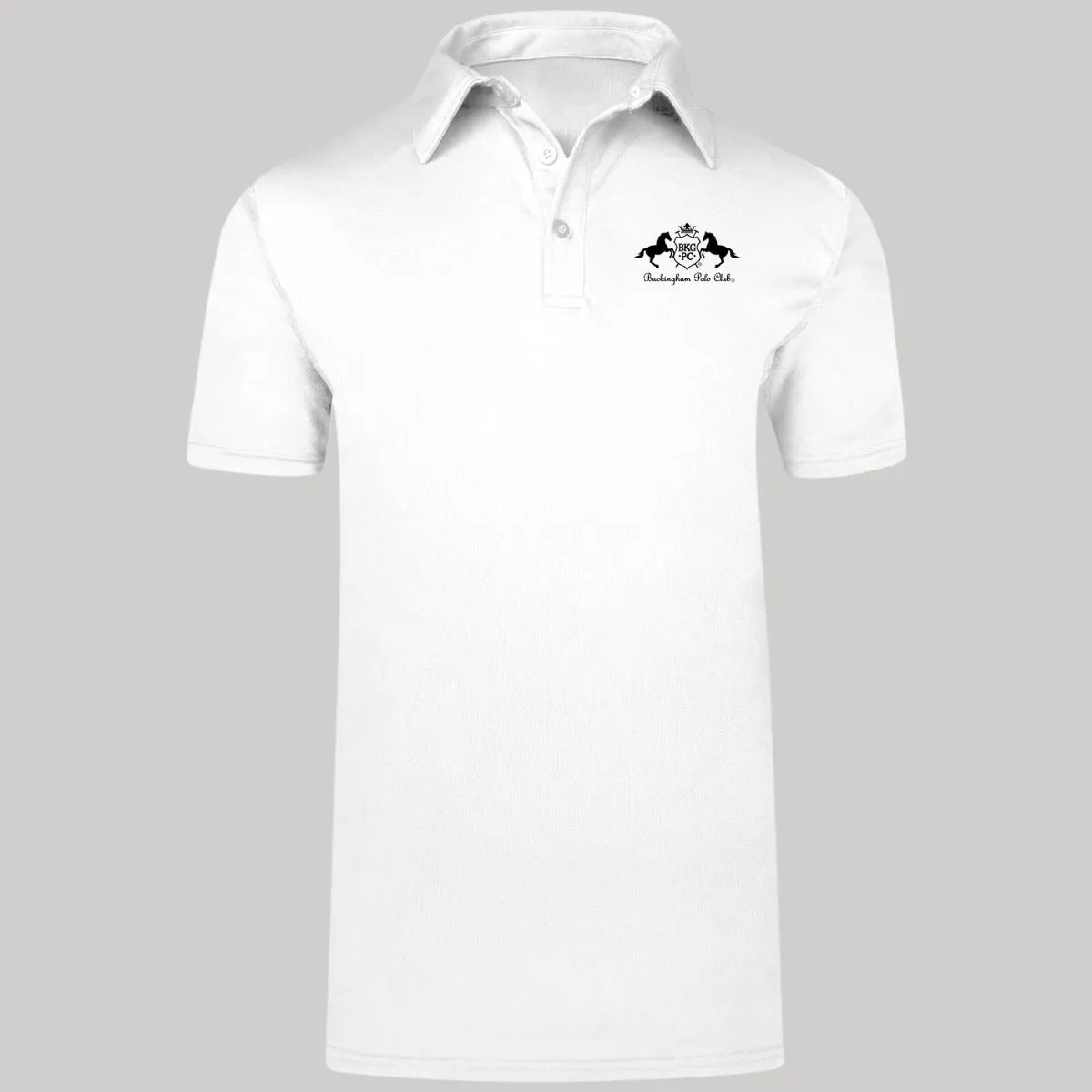 Playera Deportiva Hombre Tipo Polo  Buckingham Polo Club Logo