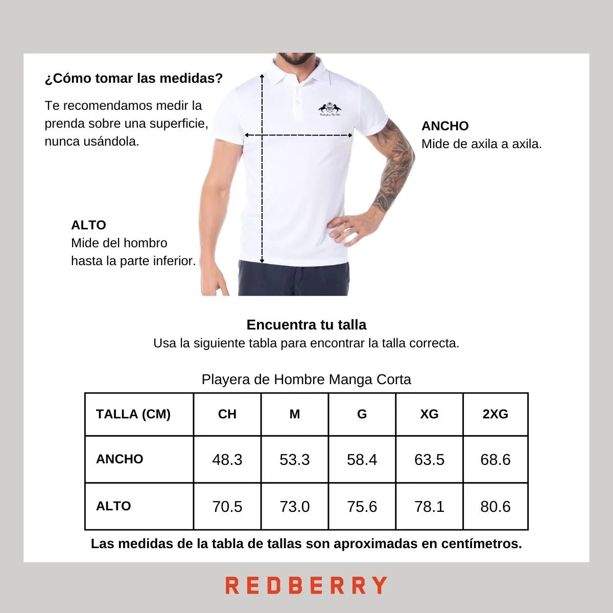 Playera Deportiva Hombre Tipo Polo  Buckingham Polo Club Logo