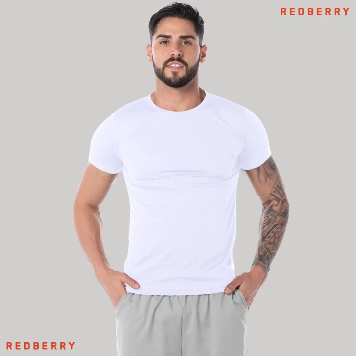 Playera Transpirable Hombre Yazbek Paquete de 3 C1302