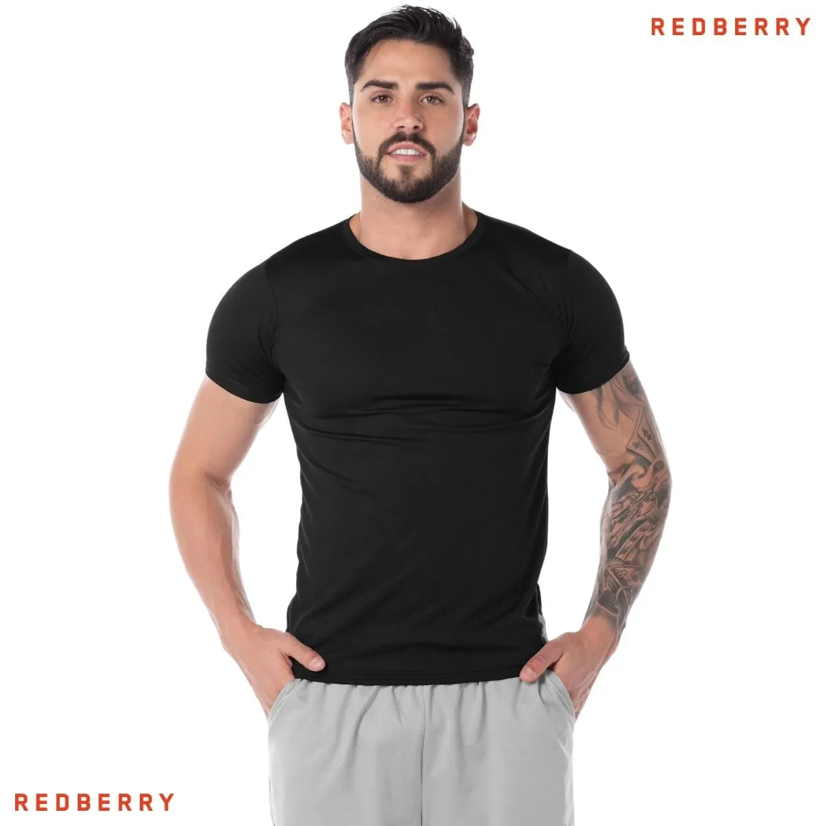 Playera Transpirable Hombre Yazbek Paquete de 3 C1302
