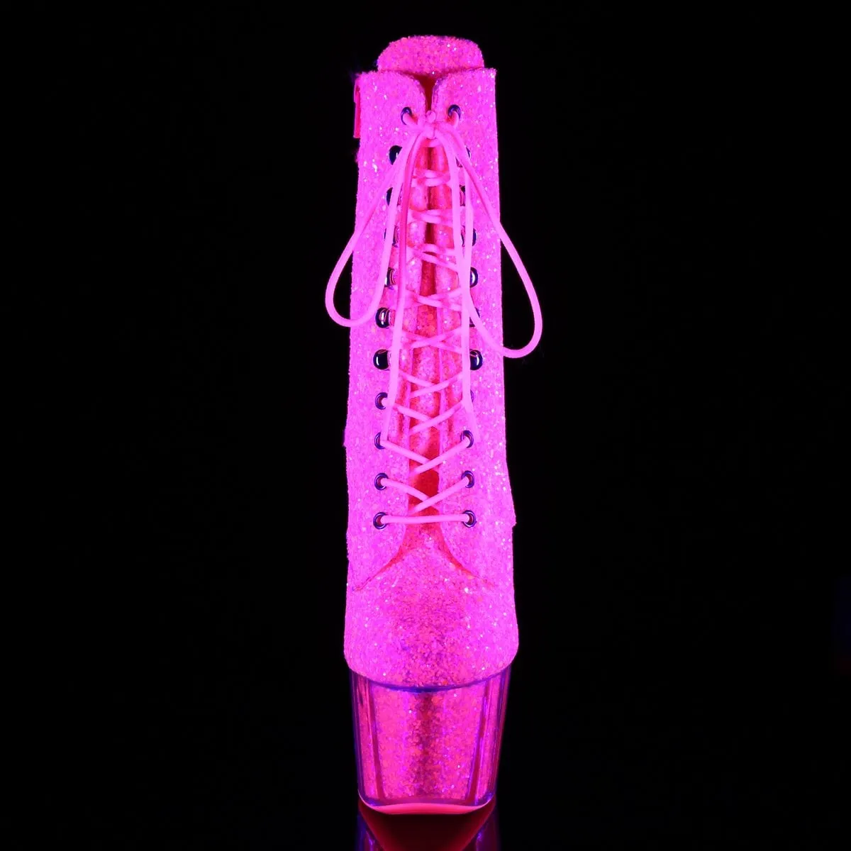 Pleaser ADORE-1020G-Neon Pink-Size 9-Clearance