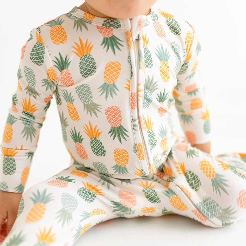 Posh Peanut McGuire Zippered Footie